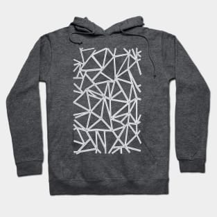 Abstract Blocks Grey #2 Hoodie